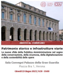 Convegno "Patrimonio storico e infrastrutture varie: le nuove sfide per la Pubblica Amministrazione"